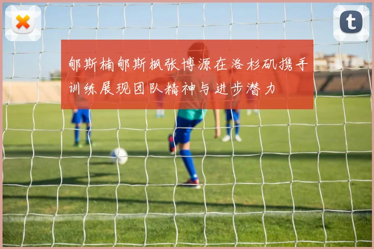 郇斯楠郇斯枫张博源在洛杉矶携手训练展现团队精神与进步潜力